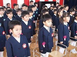 卒園式 写真