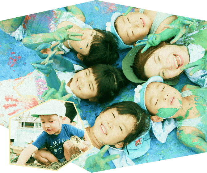 ダイナミックな遊びの様子