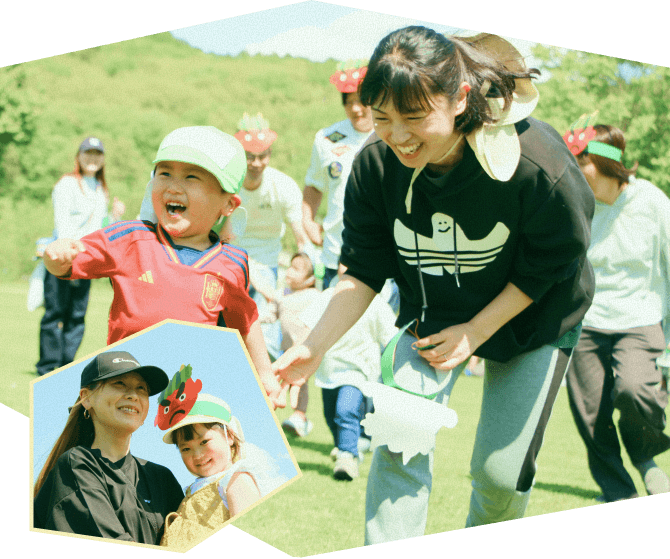 子育て情報交換の様子